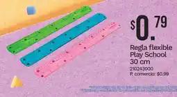 Tia Regla flexible Play School oferta