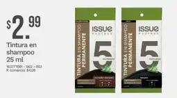 Tia Issue express Tintura en shampoo permanente oferta