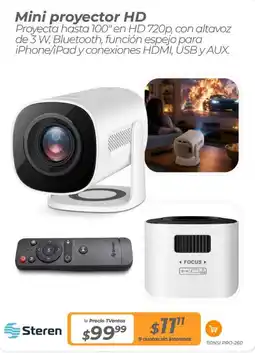 TVentas Steren Mini proyector HD oferta