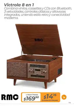TVentas RMC Victrola 8 en 1 oferta