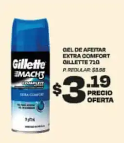 Delportal Supermercados Gillette GEL DE AFEITAR EXTRA COMFORT GILLETTE 710 oferta