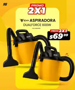 Novicompu ENV ASPIRADORA DUALFORCE 600W oferta