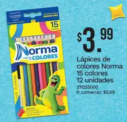 Tia Lápices de colores Norma oferta