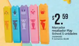 Tia Marcador resaltador Play School oferta