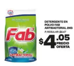 Delportal Supermercados Detergente en polvo Fab Antibacterial oferta