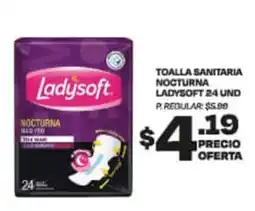 Delportal Supermercados Toalla Sanitaria Nocturna Ladysoft oferta