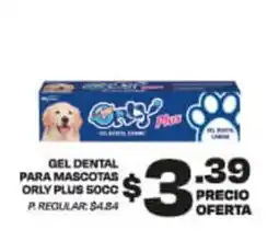 Delportal Supermercados ONLY PLUS GEL DENTAL PARA MASCOTAS oferta