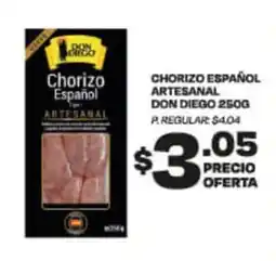 Delportal Supermercados Chorizo Español Tipo 1 Artesanal oferta