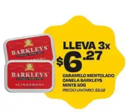 Delportal Supermercados Caramelo Mentolado Canela Barkleys Mints oferta