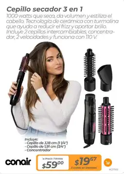 TVentas Cepillo secador 3 en 1 oferta