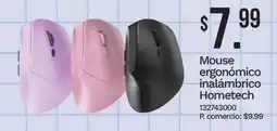 Tia Mouse ergonómico inalámbrico Hometech oferta
