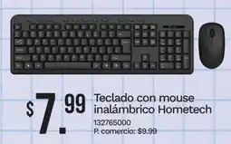 Tia Teclado con mouse inalámbrico hometech oferta