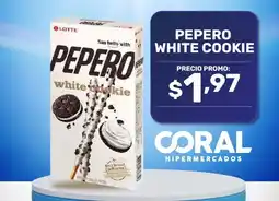 Coral Hipermercados PEPERO white cookie oferta