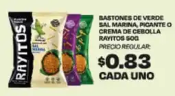 Delportal Supermercados Rayitos Bastones de Verde oferta