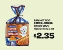 Delportal Supermercados BIMBO PAN HOT DOG PARRILLERO X8 oferta