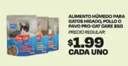 Delportal Supermercados Pro-Cat Alimento Húmedo para Gatos Hígado, Pollo o Pavo oferta