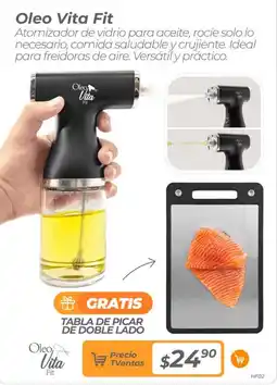 TVentas Oleo Vita Fit Atomizador de vidrio para aceite oferta