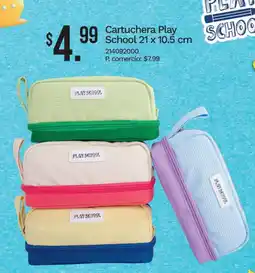 Tia Cartuchera Play School oferta