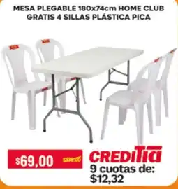 Tia MESA PLEGABLE HOME CLUB oferta