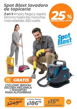 TVentas Spot Blast lavadora de tapicería oferta