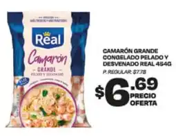 Delportal Supermercados Real Camarón Grande oferta