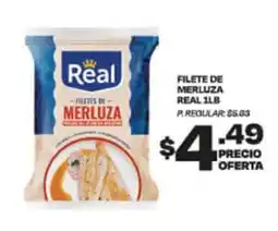 Delportal Supermercados Real Filetes de Merluza oferta