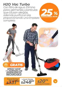 TVentas H2O Vac Turbo oferta
