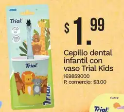 Tia Cepillo dental infantil con vaso Trial Kids oferta