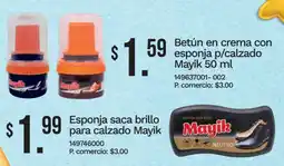Tia Betún en crema con esponja p/calzado Mayik oferta