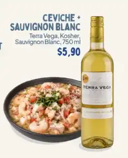 Mi Comisariato Ceviche + Sauvignon Blanc oferta