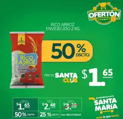 Santa Maria Rico Arroz Envejecido oferta