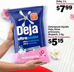 Mi Comisariato Deja detergente líquido ultra poder brisa primavera oferta