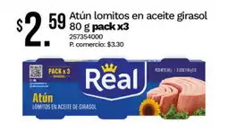 Tia Real Atún Lomitos en Aceite de Girasol oferta