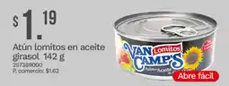 Tia Van Camp's Atún lomitos en aceite girasol oferta