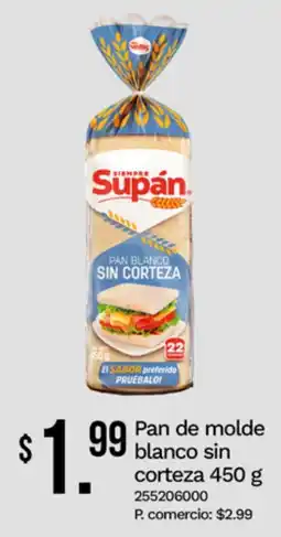 Tia Supán Pan blanco sin corteza oferta