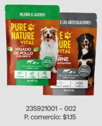 PURE NATURE VITAL Hígado de Pollo con Menta