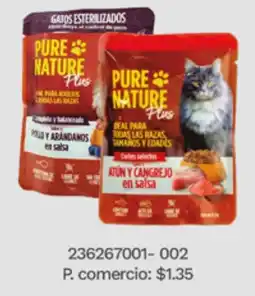 Tia PURE NATURE Plus ATÚN Y CANGREJO en salsa oferta