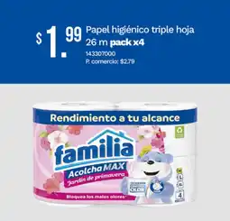 Tia Familia papel higienico triple hoja oferta