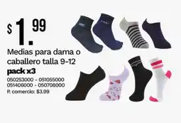 Tia Medias para dama o caballero oferta
