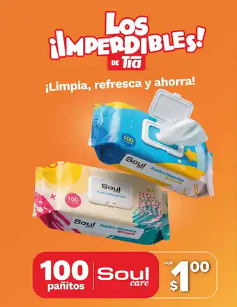 Tia Soul care Pañitos Húmedos oferta