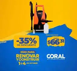 Coral Hipermercados Black & Decker Lavadora de alta presión oferta