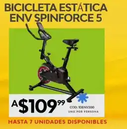 Novicompu BICICLETA ESTÁTICA ENV SPINFORCE 5 oferta