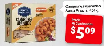 Santa Priscila Camarones Apanados Grandes