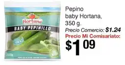 Mi Comisariato Hortana Baby Pepinillo oferta