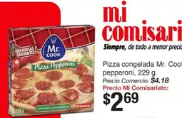 Mi Comisariato Mr. Cook Pizza Pepperoni oferta