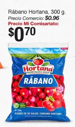Mi Comisariato Hortana Rábano oferta