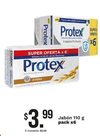 Protex Jabón Antibacteriario Avena