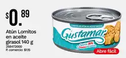 Tia Gustamar Atún Lomitos en aceite girasol oferta