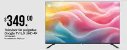 Tia motorola TV Televisor 50 pulgadas Google TV 5.0 UHD 4K oferta