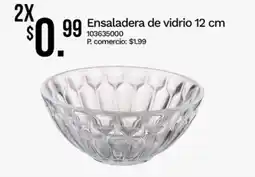 Tia Ensaladera de vidrio 12 cm oferta